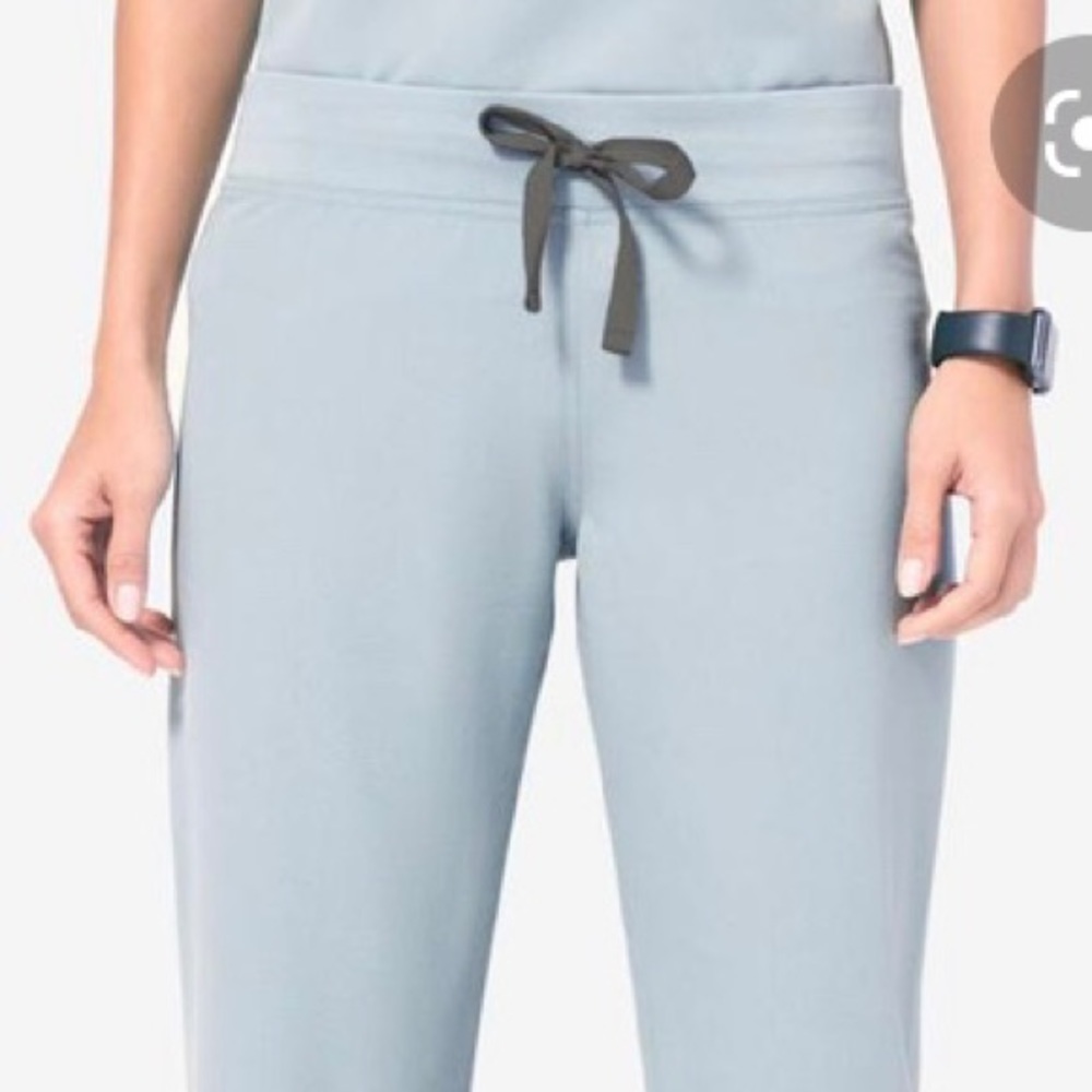 Figs Livingston Pant in Dusty Blue